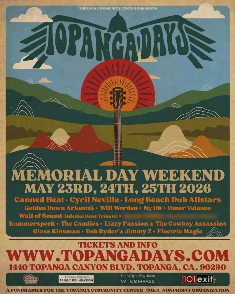 Topanga Days 2026 poster